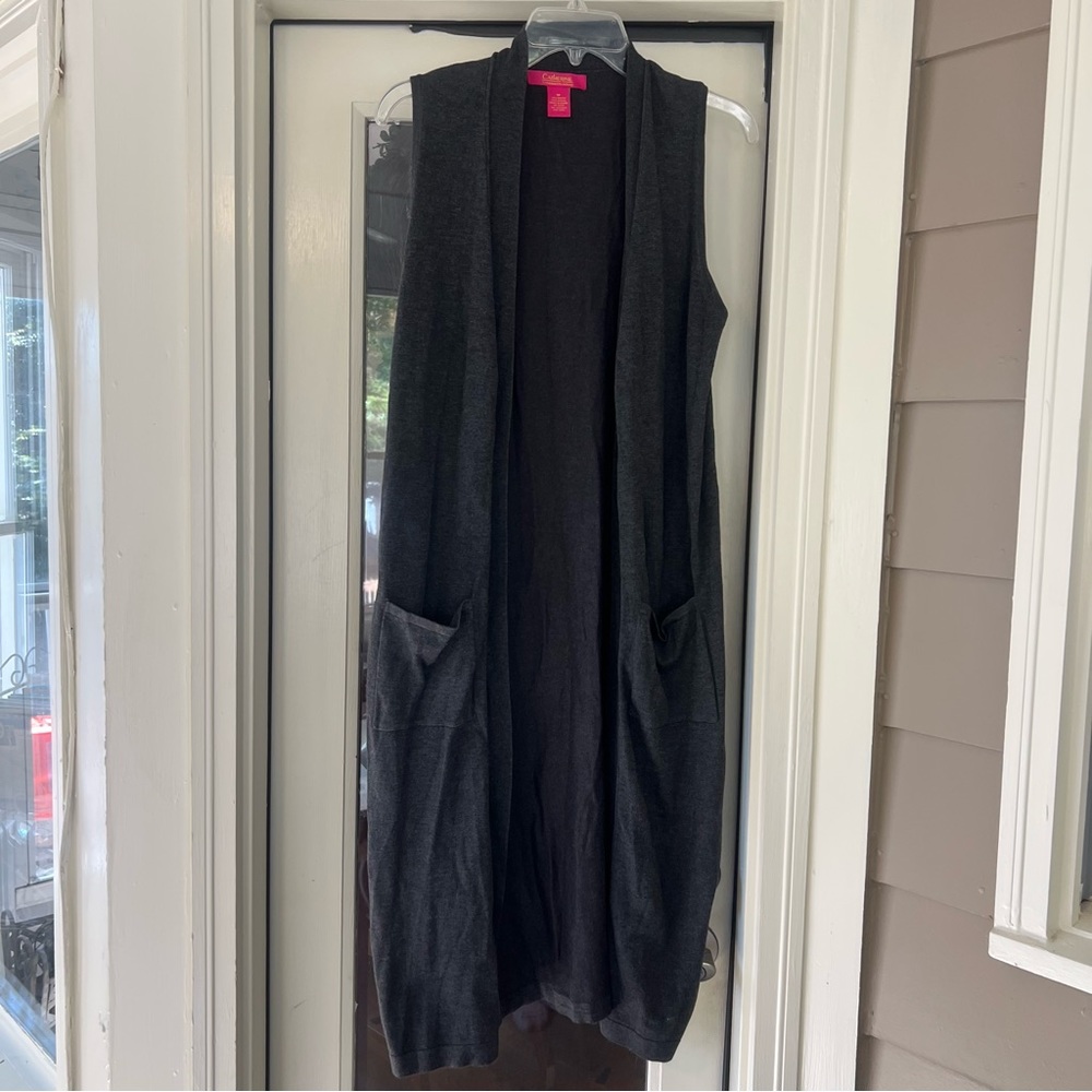 Catherine Malandrino long duster sweater